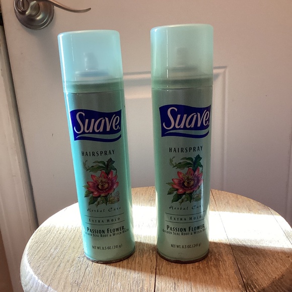 2 Vintage Suave Herbal Care Extra Care Passion Flower Golden Seal Root & Witch